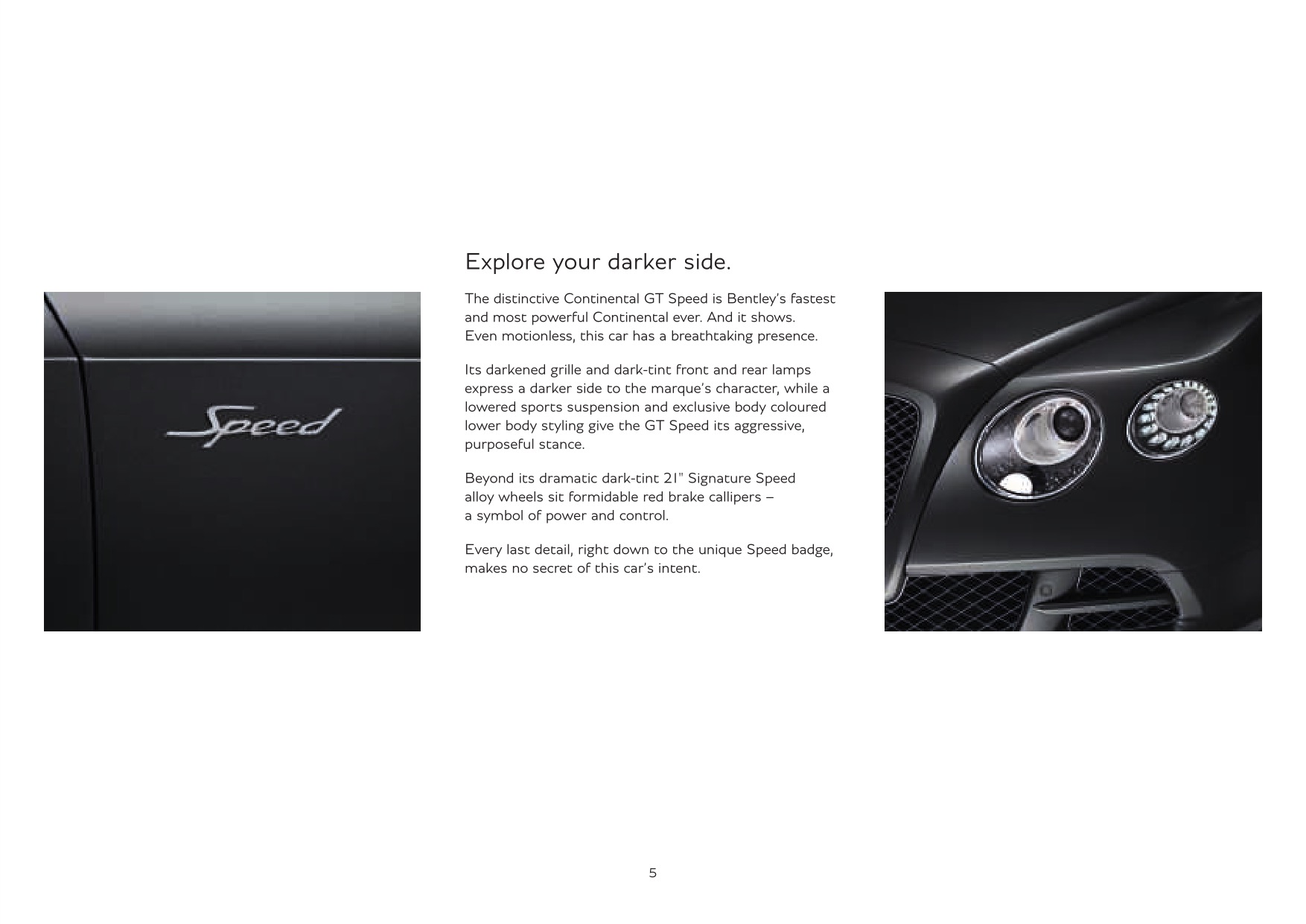 2014 Bentley Continental GT Brochure Page 17